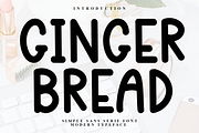 Ginger Bread, a Script Font by InermediaSTUDIO (Thumbnail 1 of 7)