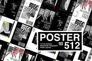 10 Fully Editable Typographic Poster, a Graphic by NoSpoon Design (Thumbnail 1 of 8)