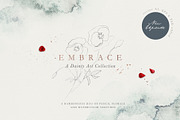 Embrace - Pencil Florals & Textures, a Texture Illustration by Greta Ivy (Thumbnail 1 of 10)