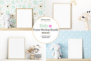 Frame Mockup Bundle Kids  - 52, a Print Template by Mockup Shop (Thumbnail 1 of 5)