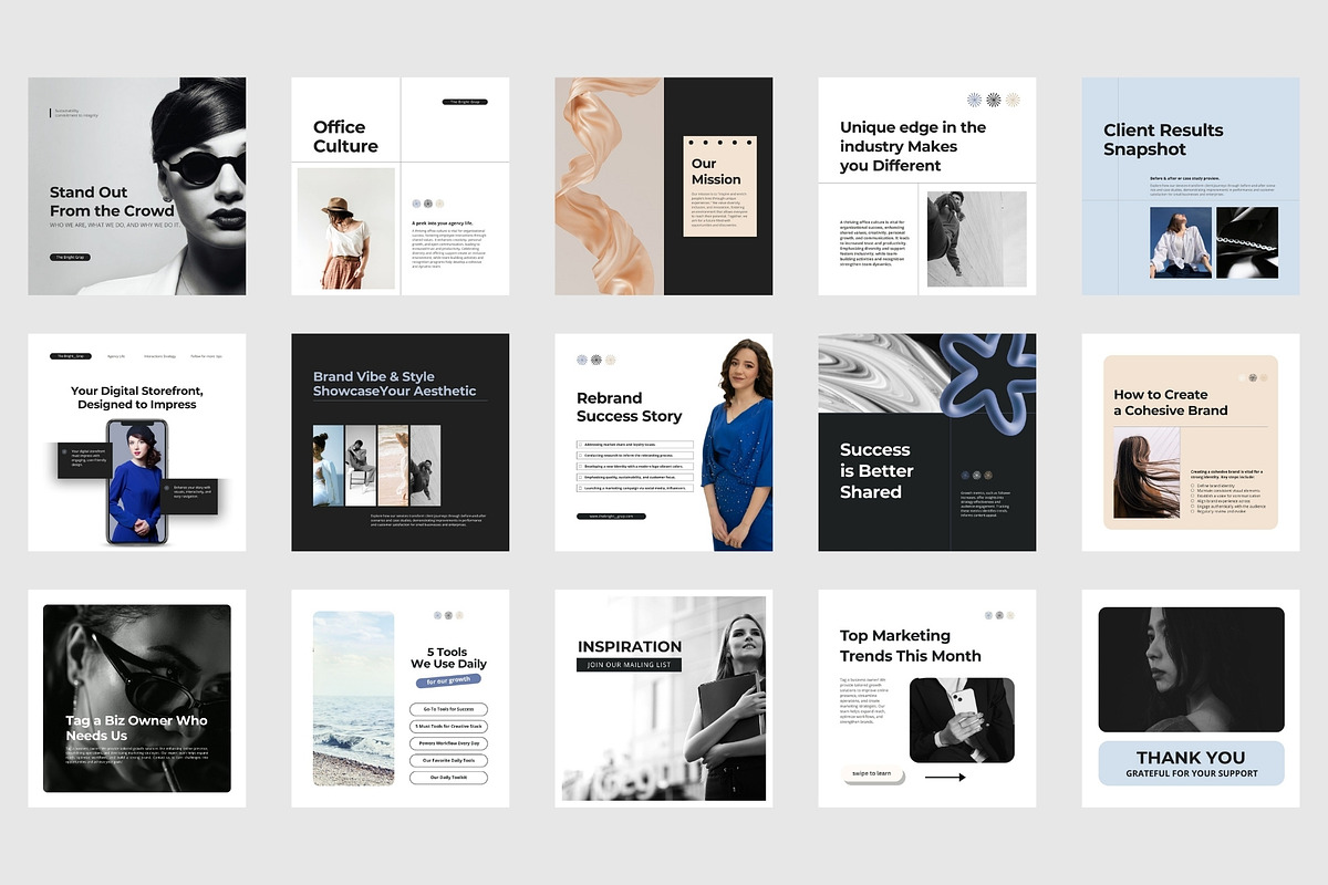 Digital Agency Instagram Bundle, a Social Media Template by TheBrightGrap (Photo 32 of 33)