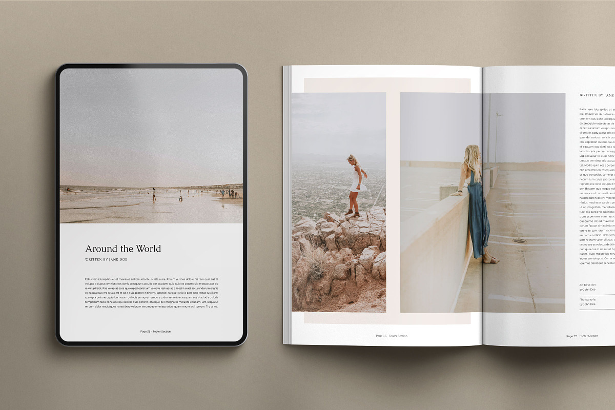 Siena Lookbook, a Magazine Template by Ruben Stom (Photo 7 of 12)