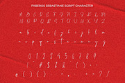 Faberos Sebastian - Font Duo, a Handwritten Font by Afkari Studio (Thumbnail 9 of 10)