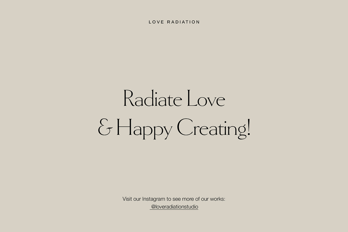 CANVA PS Instagram Templates Posts, a Social Media Template by Love Radiation Studio (Photo 16 of 16)