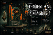 Boho Ether Typeface, a Serif Font by alit design (Thumbnail 4 of 20)