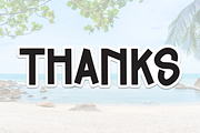 Beach | Script Font, a Script Font by Scratchones (Thumbnail 8 of 8)