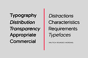 Nautica Rounded Geometric Sans Serif, a Sans Serif Font by UICreative (Thumbnail 6 of 14)