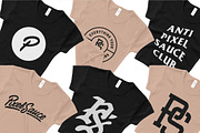Los Angeles Apparel 43035 Crop Top, a Shirt Mockup by Pixel Sauce™ (Thumbnail 2 of 7)