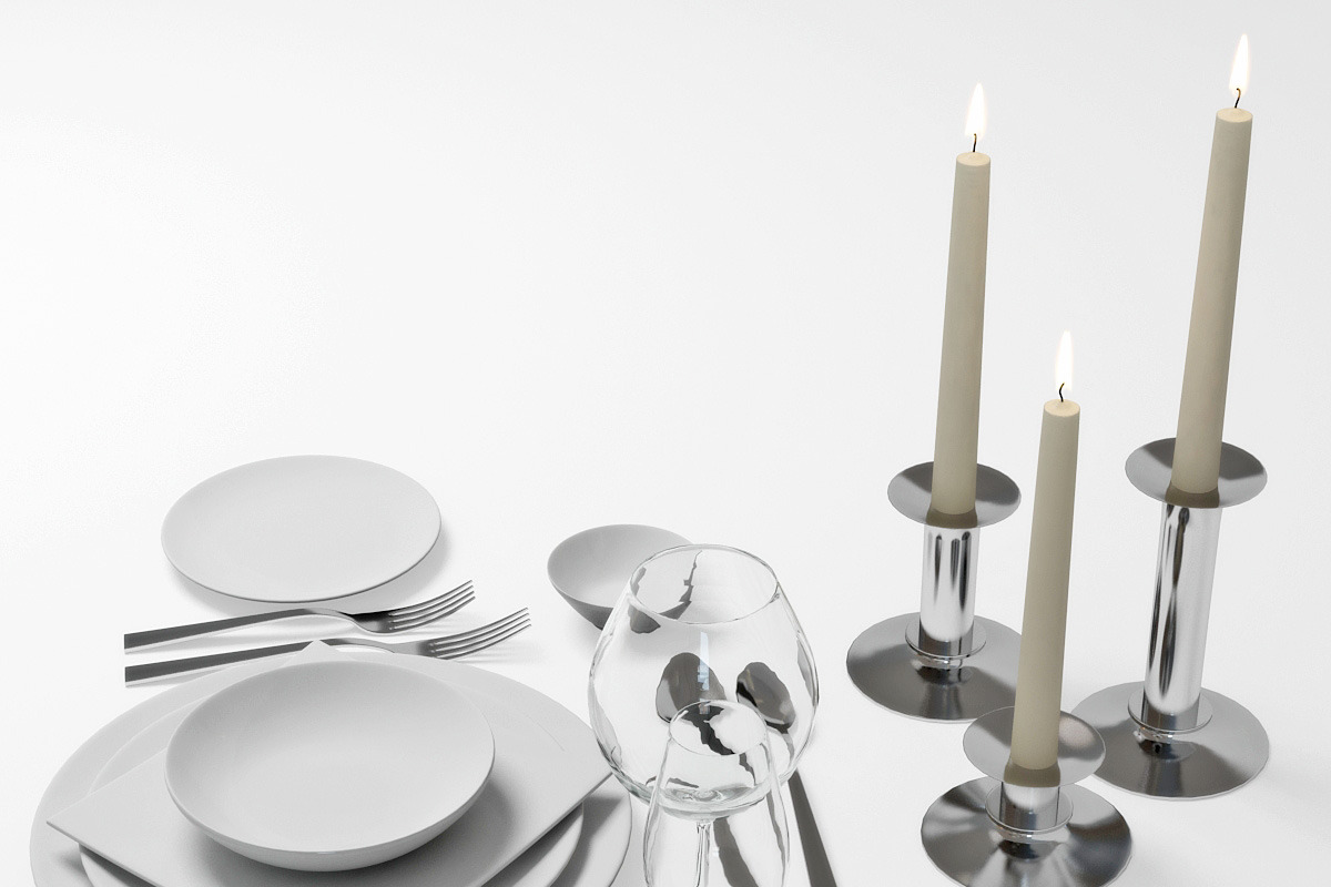 Tableware 04, an Object 3D Model by 3dcruz (Photo 7 of 9)