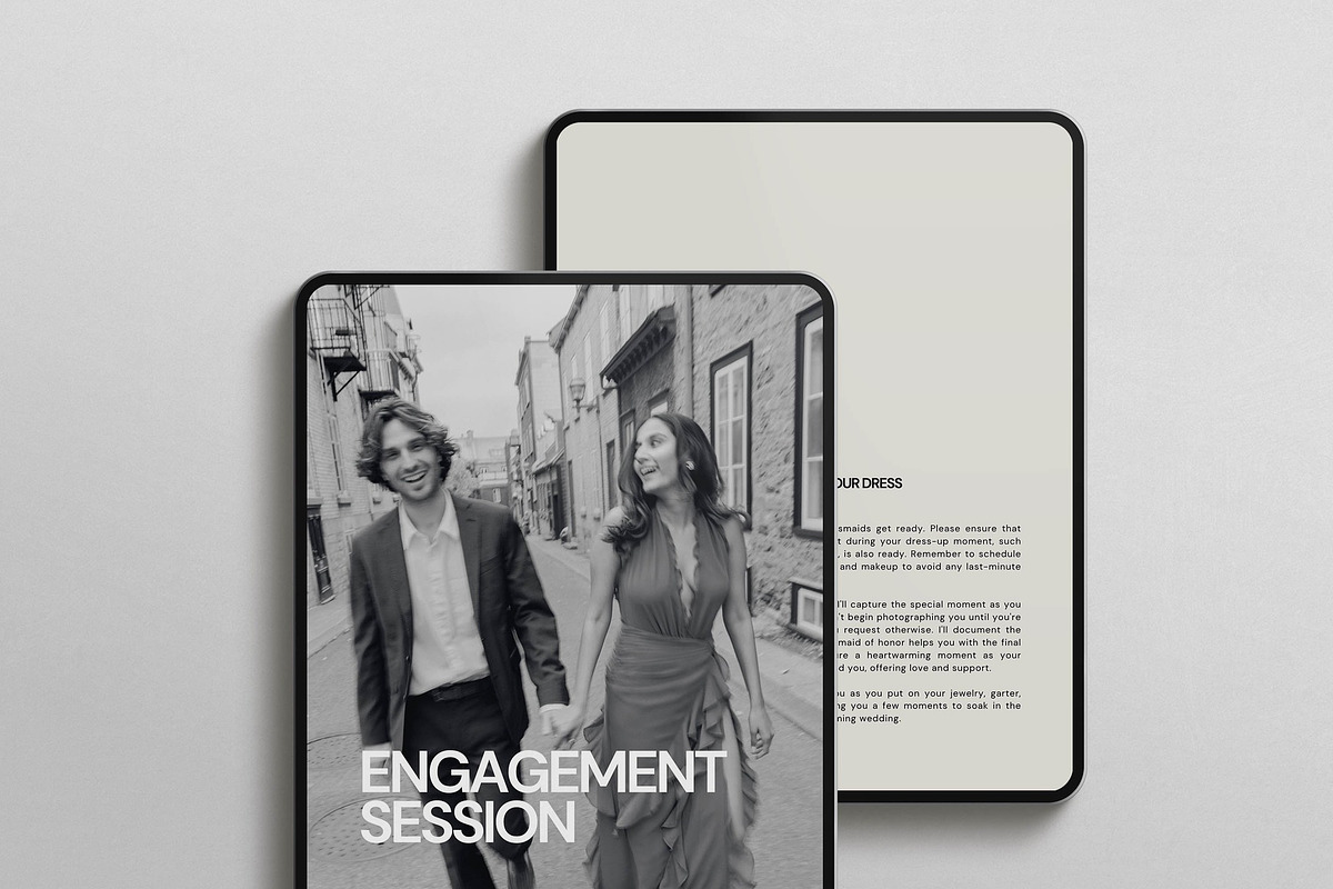 Editorial Wedding Welcome Guide, a Magazine Template by Cagdas Yoldas (Photo 3 of 9)