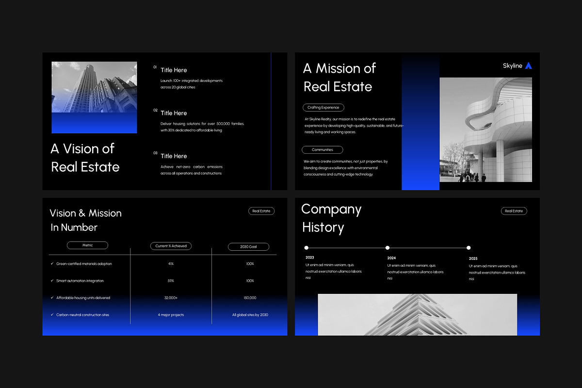 Elegant Real Estate Presentation, a Presentation Template by Eklip Studio (Photo 3 of 6)