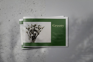 GREENY Lookbook Brochure Template