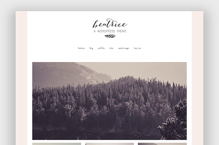 Beatrice Wordpress Theme