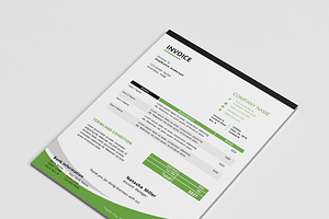 MS Word Corporate Invoice Template