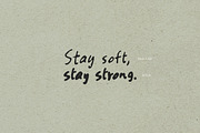Souvenir Notes - Quote Font, a Handwritten Font by Sarid Ezra (Thumbnail 4 of 9)