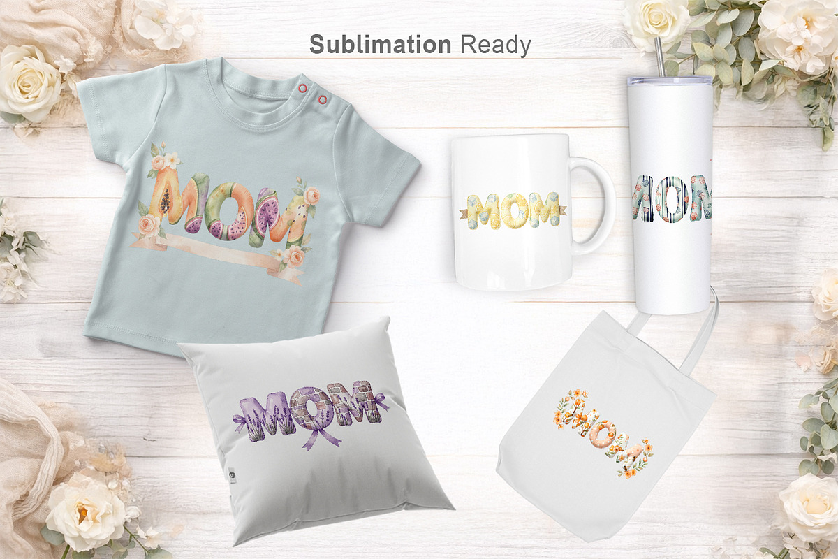 Summer Mom Sublimation PNG, an Illustration by Artnoy (Photo 6 of 8)