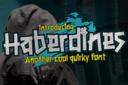 Haberdiness - Quirky Typeface, a Font by Gassstype (Thumbnail 1 of 8)