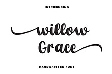 Willow Grace | Elegant Handwritten
