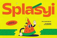 Splasyi Bold Sans Display Font