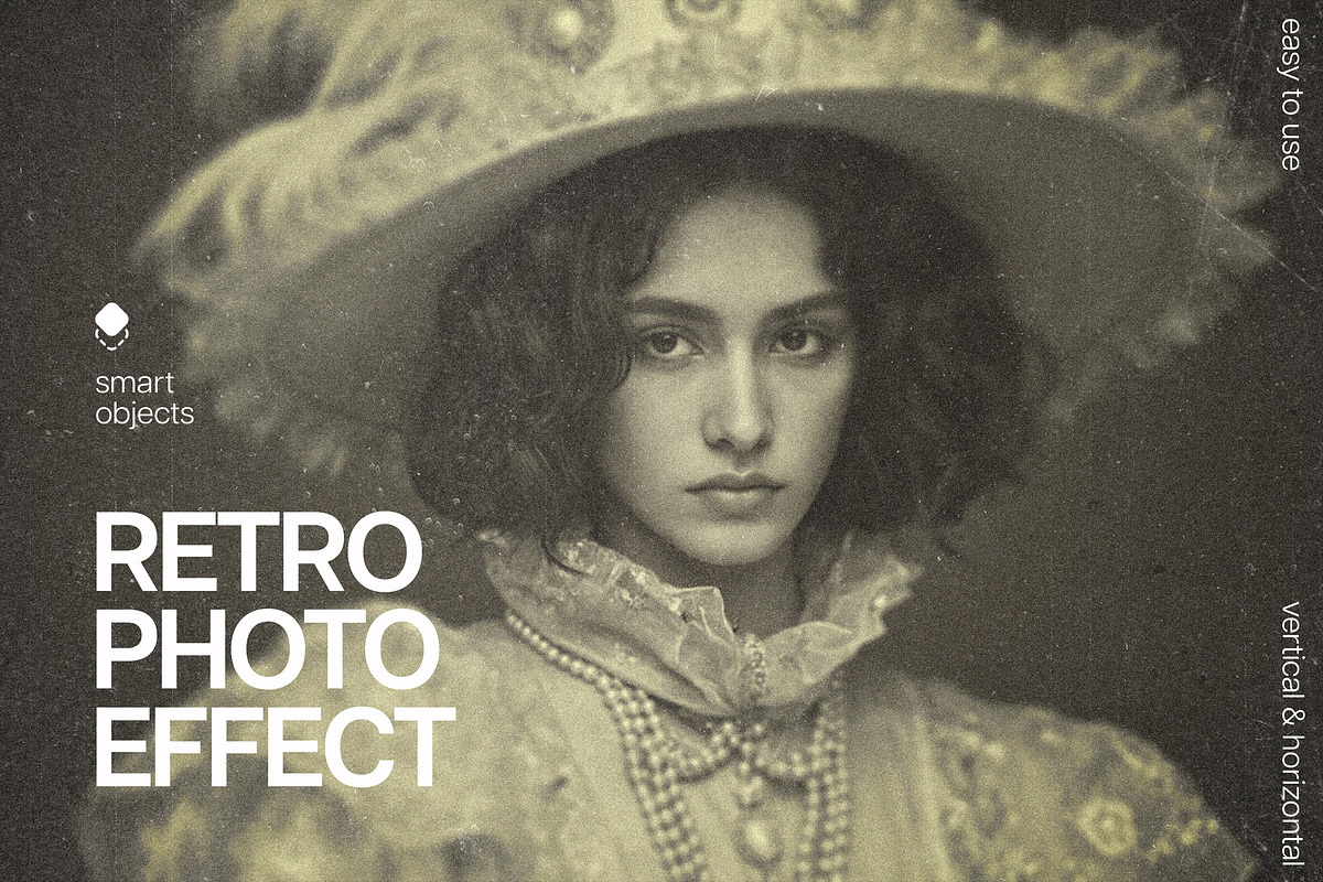Retro Image Photo Effect, a Layer Style Add-On by Design Squad (Photo 1 of 7)