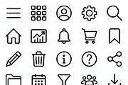 Bundles Vector Café Brunch Icon Set, an Outline Icon by adenpinkstore (Thumbnail 4 of 9)