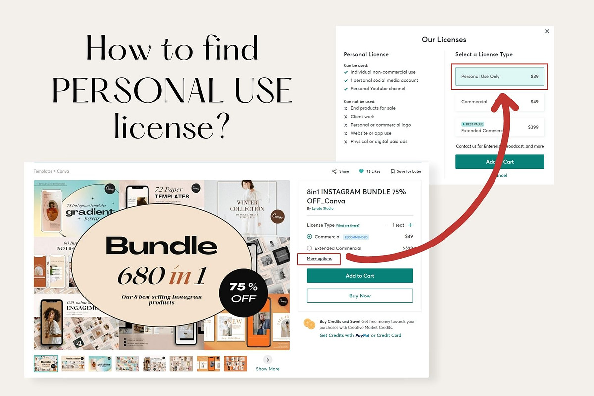 8in1 INSTAGRAM BUNDLE 75% OFF_Canva, a Social Media Template by Lyrata Studio (Photo 2 of 20)