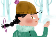 The ShellyBrush Kit Bundle Vol 1+2, a Brush Add-On by Shelly Laslo Illustration (Thumbnail 5 of 10)