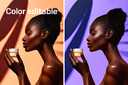 Cosmetics Mockup Orange Passion #2, a Packaging Mockup by Craft Me Baby (Thumbnail 2 of 5)