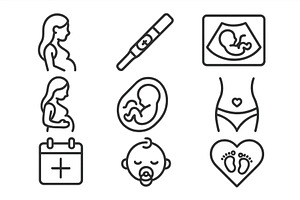 Expecting parents prepare for new, a Person Illustration by ZinetroN