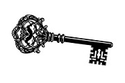 Vintage Skeleton Key Bundle, an Illustration by Gaye Art (Thumbnail 29 of 31)