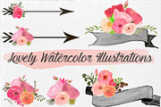 Watercolor Mega Bundle, an Illustration by Li Zamperini (Thumbnail 29 of 43)