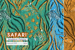 Seamless repeating pattern Safari
