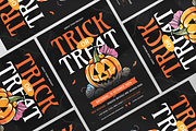 Trick Or Treat Halloween Flyer, a Flyer Template by Annora Studio (Thumbnail 3 of 5)