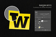 Ransom Note Letters Set, an Object Graphic by DesignerCandies (Thumbnail 4 of 12)