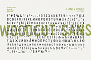 Woodcut Sans - Latine & Cyrillic, a Handwritten Font by line & plane (Thumbnail 2 of 12)