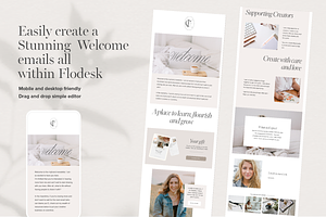 Flodesk Welcome Email Template