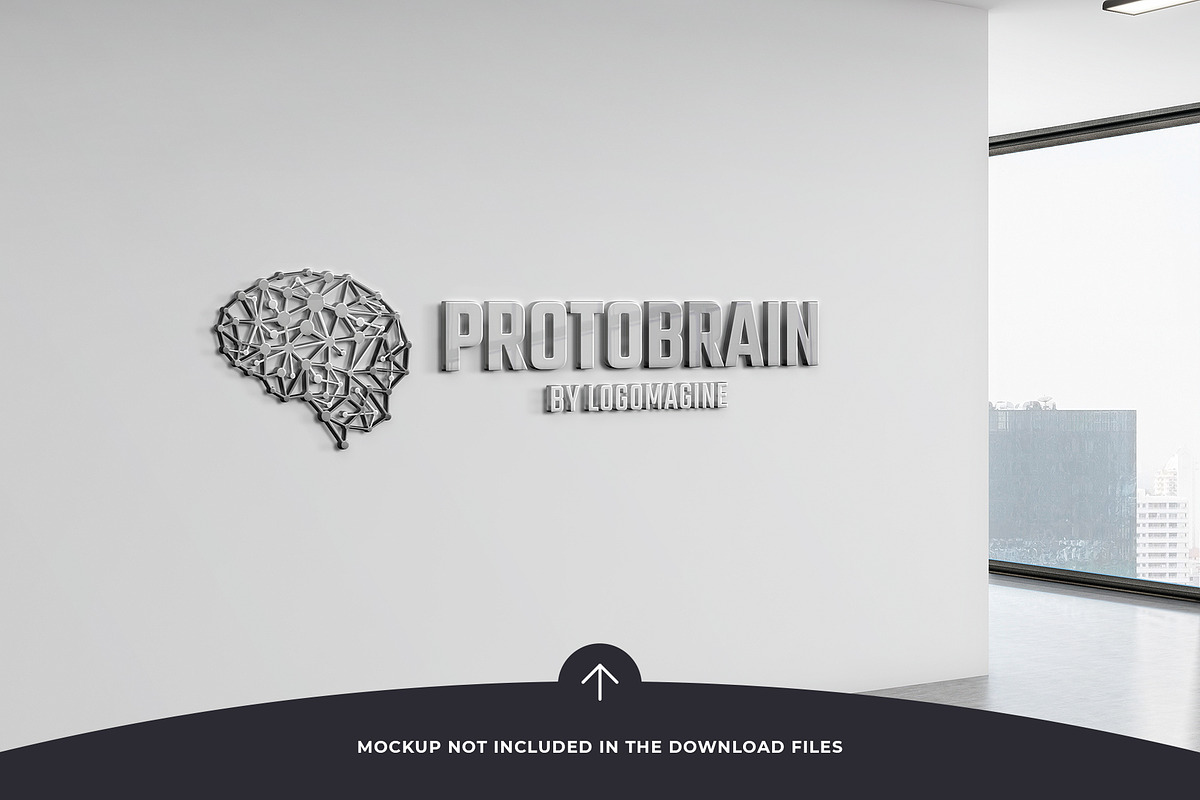 Proto Brain Logo Template, a Branding & Logo Template by LOGOMAGINE (Photo 4 of 16)