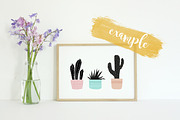 Spring Frame Mockup Bundle, A4 Frame, a Print Template by YOYO Photo (Thumbnail 6 of 10)