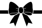 Decorative Bow Silhouette Bundle, an Illustration by Creativeshirt (Thumbnail 11 of 51)