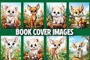 150 Baby Wild Animals Coloring Pages, a Brochure Template by Design Station (Thumbnail 3 of 5)