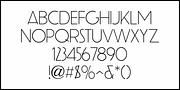 Retail Monoline JNL, a Sans Serif Font by Jeff Levine Fonts (Thumbnail 3 of 5)