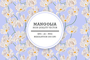 Handmade Magnolia Patterns, a Pattern Graphic by Design Unique (Thumbnail 1 of 11)
