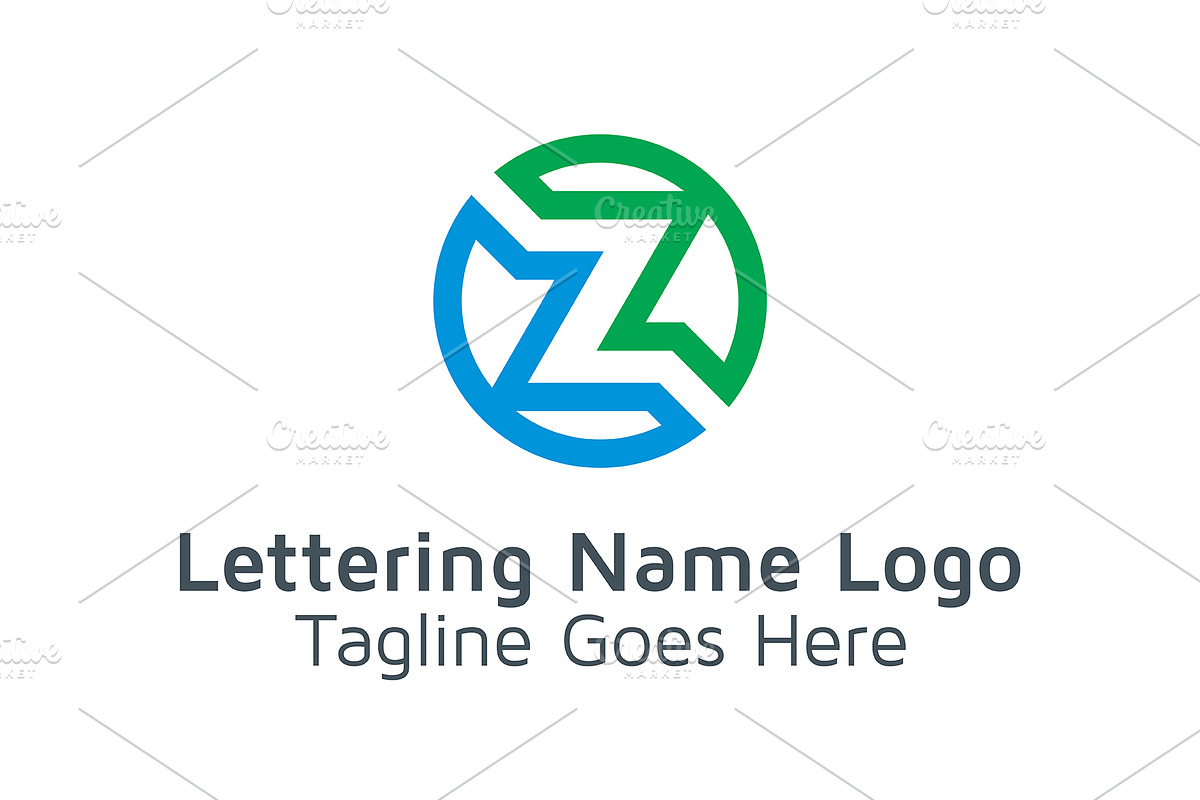 20 Logo Lettering Z Template Bundle, a Branding & Logo Template by Acongraphic (Photo 20 of 21)