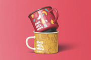 Enamel Mug Mockup, a Cups & Container Mockup by DesignRushMarket (Thumbnail 7 of 13)