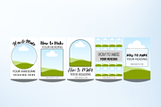 Tutorial Pinterest Pin Templates, a Social Media Template by MEDIA MINIMALIST (Thumbnail 4 of 7)