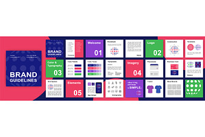 Purple And Blue Brand Guidelines