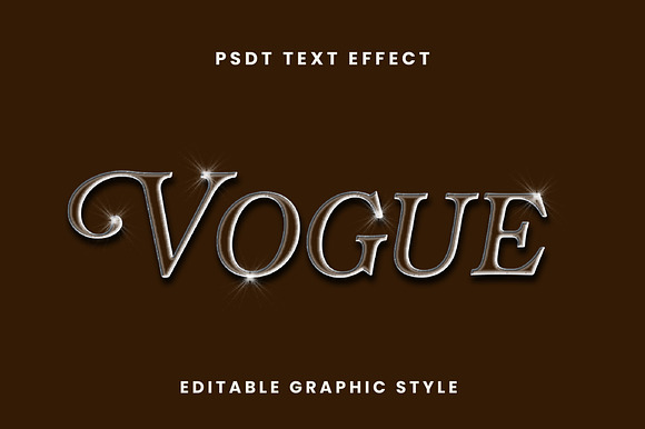 Glossy Metallic Luxury Text Effect preview 2