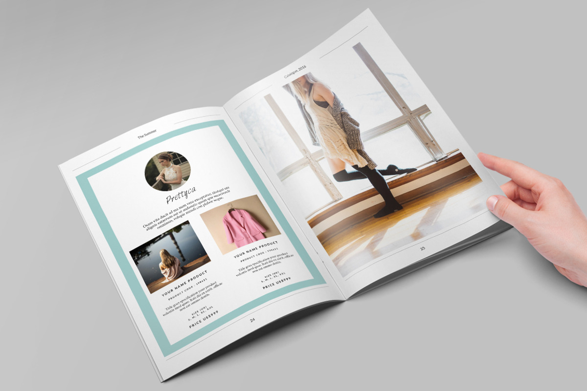 The Summer Catalogue, a Brochure Template by Firtana (Photo 4 of 13)