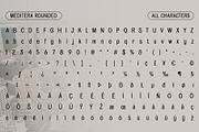 Meditera Rounded, a Sans Serif Font by Craft Supply Co. (Thumbnail 8 of 8)