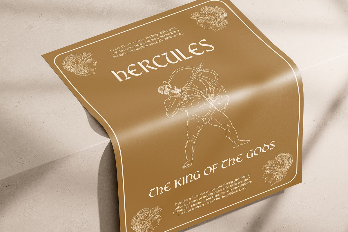 CS Monela – Uncial Font, a Serif Font by Craft Supply Co. (Photo 4 of 8)